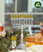 Ner Mitzvah Olive Oil for Candle Lighting - 32 Ounce - Extra Virgin Olive Oil - Use as Menorah Oil Mason Jar Candles