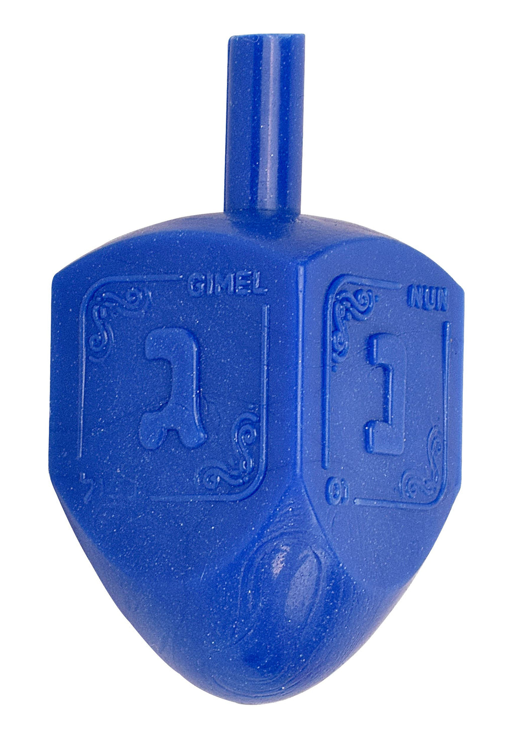 Hanukkah Dreidels - Multi Color Plastic Dreidel - 10 Pack Medium