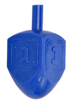 Hanukkah Dreidels - Multi Color Plastic Dreidel - 10 Pack Medium