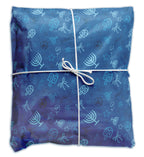 The Hanukkah Company Tissue Paper, Blue Tissue Paper for Gift Bags, Hanukkah Paper Wrap (Pack of 8) - 18 Inch x 24 Inch