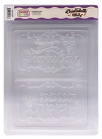 Hanukkah Chocolate Molds - Hannukah Plastic Molds for Chocolate - Happy Chanukah Large Chocolate Molds - The Kosher Cook
