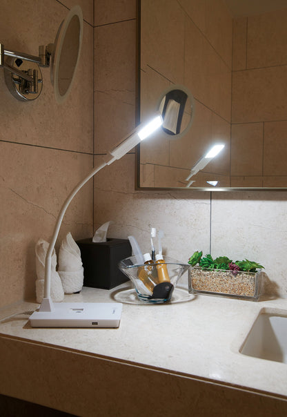SHABBOSLITE® LED Table Lamp White