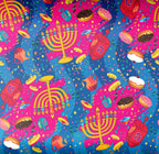 Izzy 'n' Dizzy Hanukkah Wrapping Paper - Multicolored Gift Wrap - 17 Inch x 144 Inch - Chanukah Gift Wrap - Multicolored Print