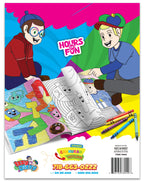 Izzy 'n' Dizzy Hanukkah Coloring Book - Great for Partys and Gifts- Chanuka Coloring Book - 24 Pages - 3 Pack