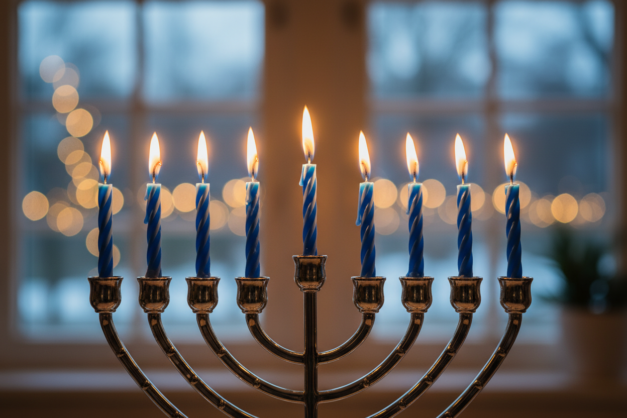 chanukah candles