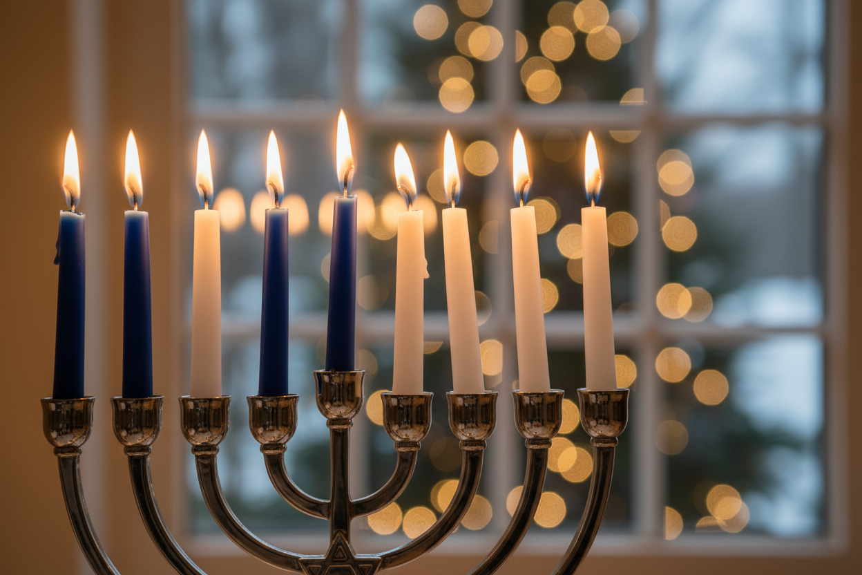 chanukah candles